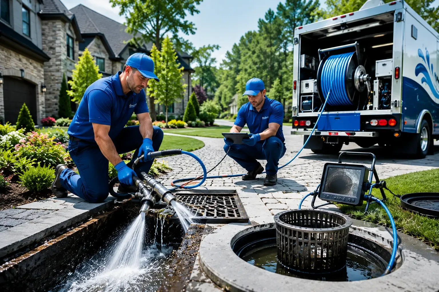 Local outdoor drain cleaning professionals in Chandlersville, OH